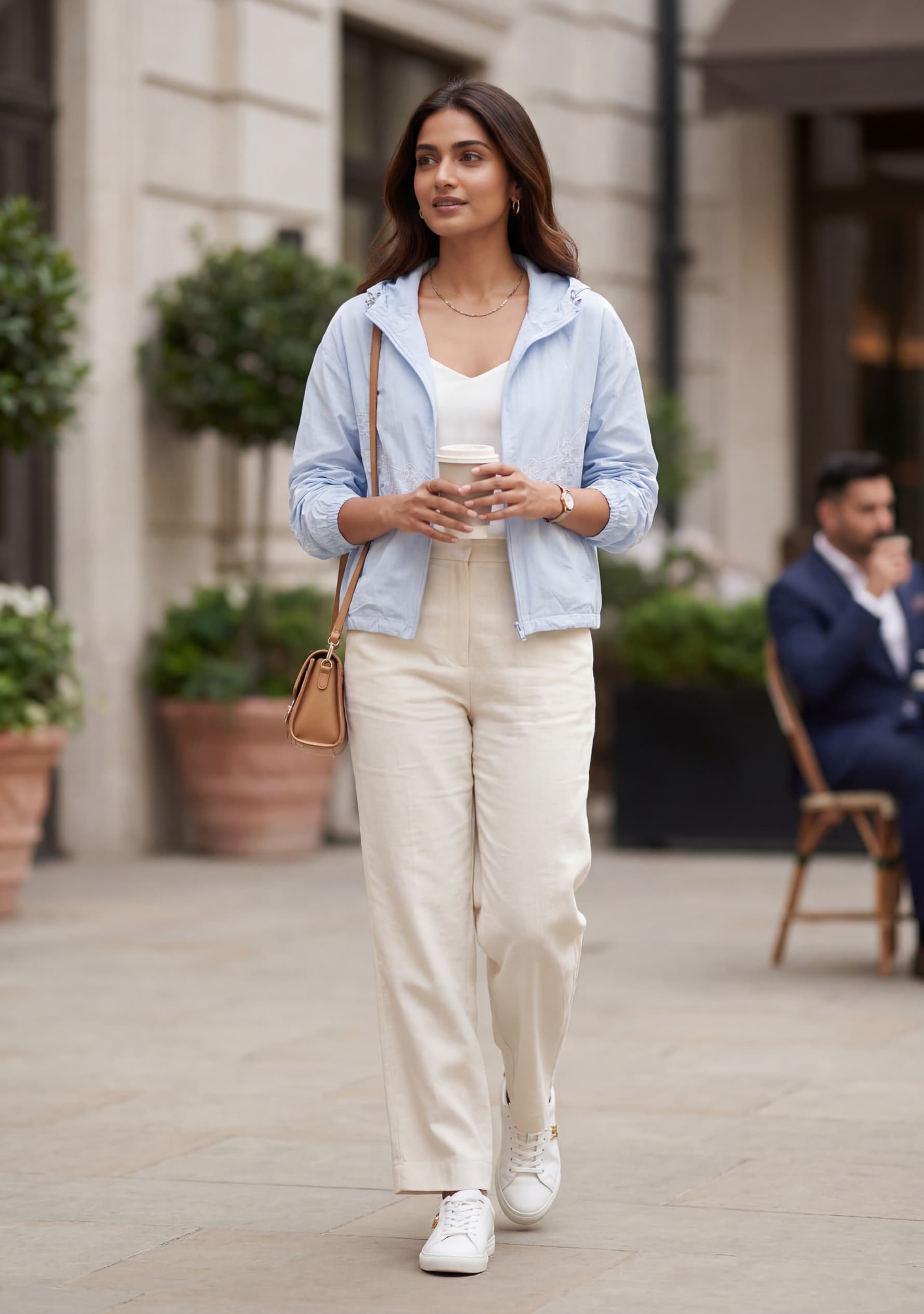Avero Overlay Jacket (Sky Blue)
