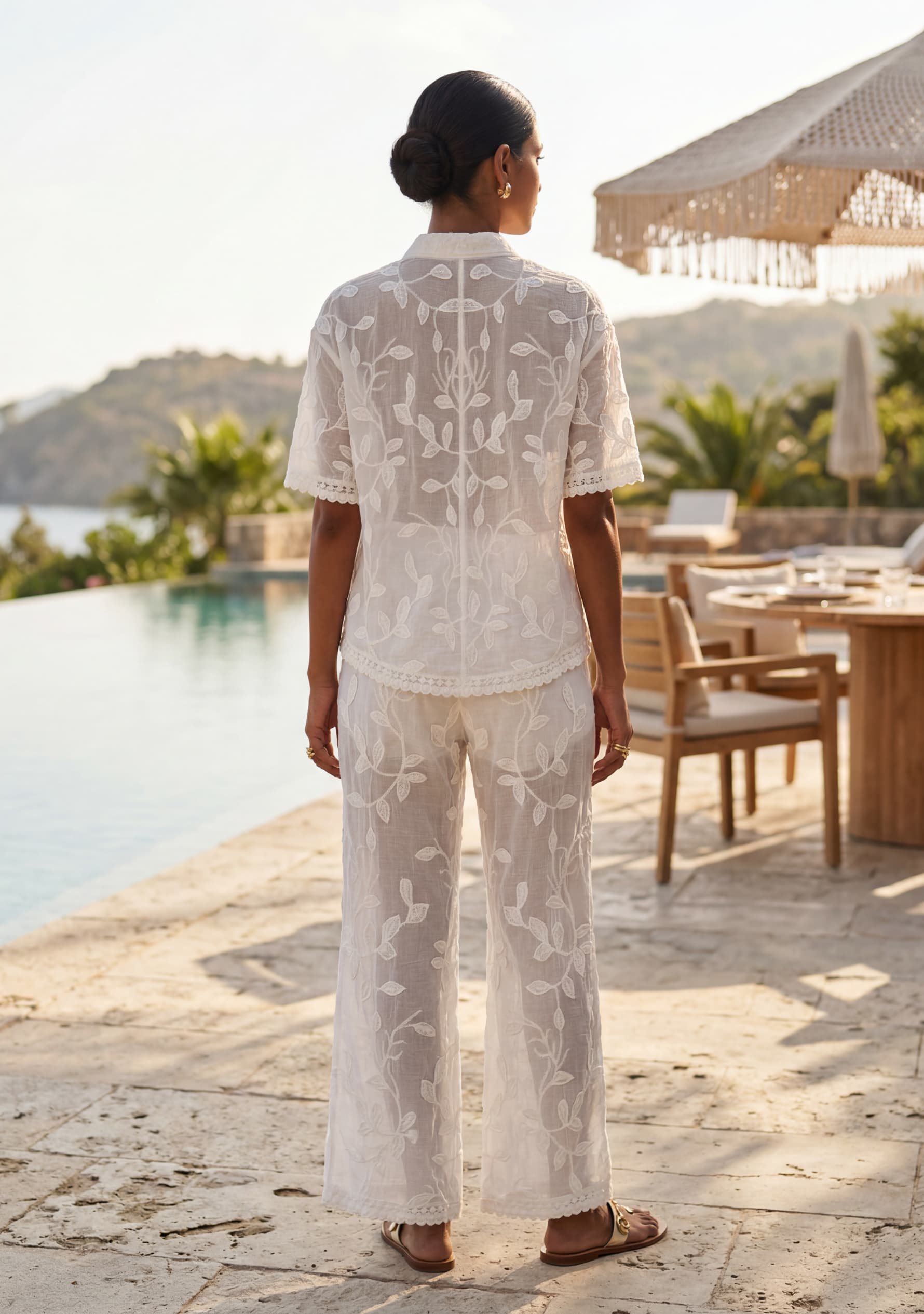 Folia Crochet Bottom (White)