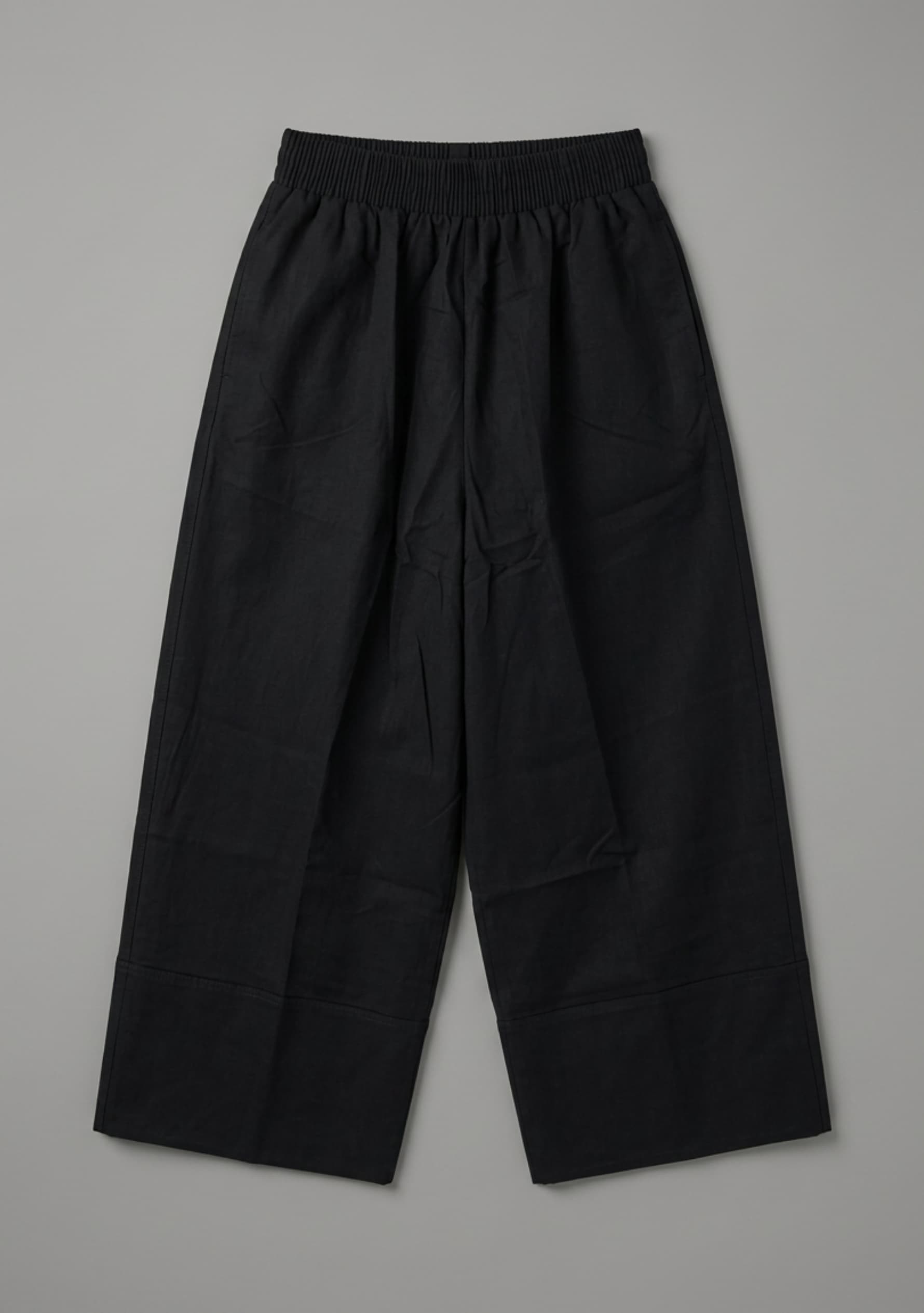 Azure Wide-Leg Pants (Black)