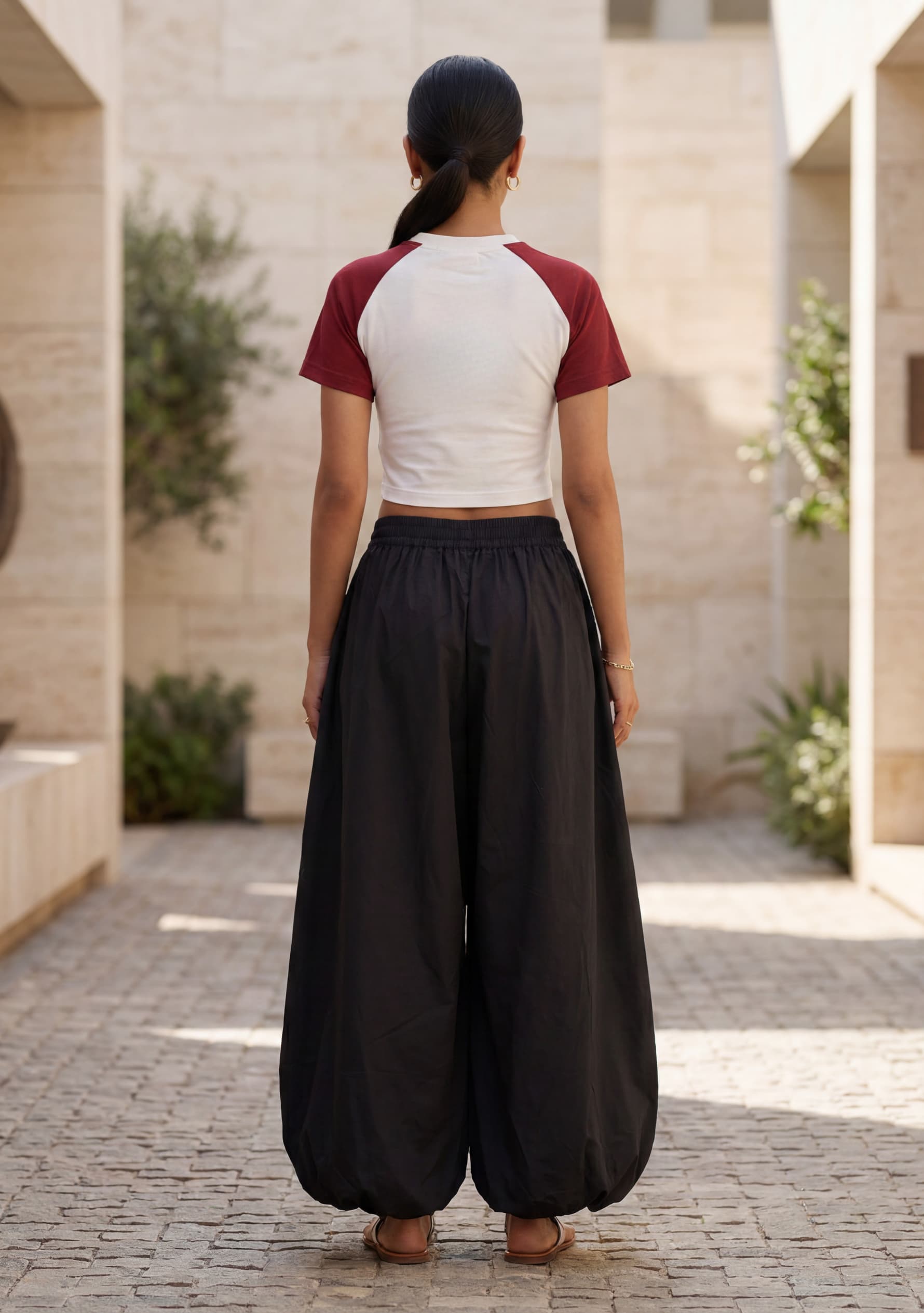 Urban Bubble Pants (Black)