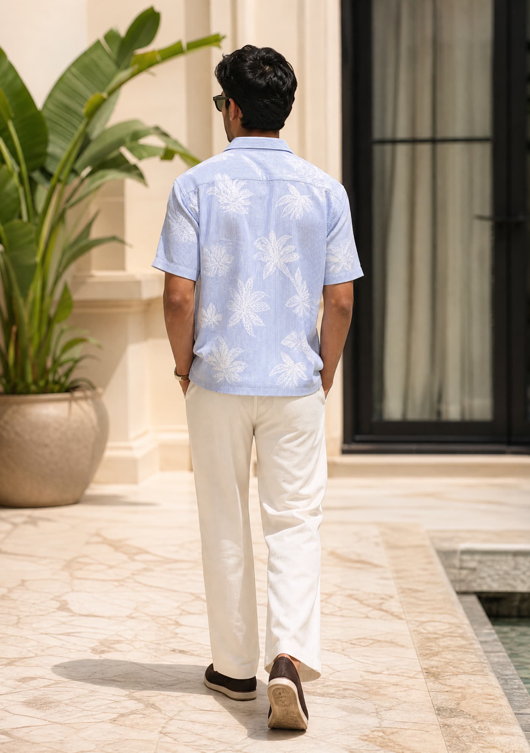 Easy Escape: Mykonos Men's Shirt