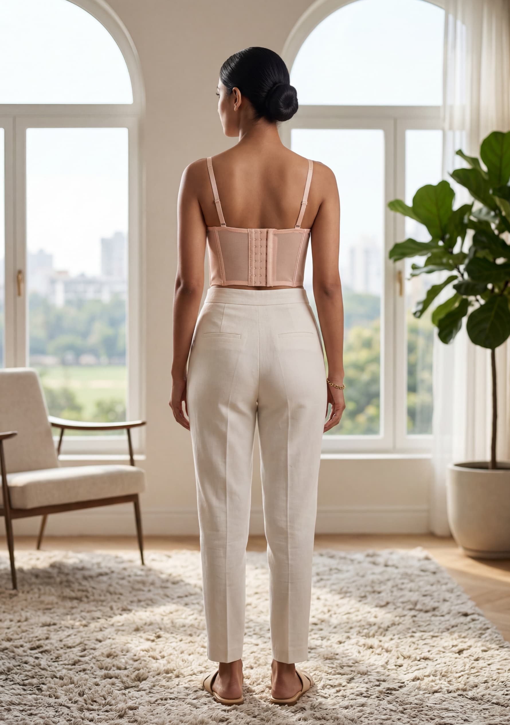 Lustre Corset Top (Gold)