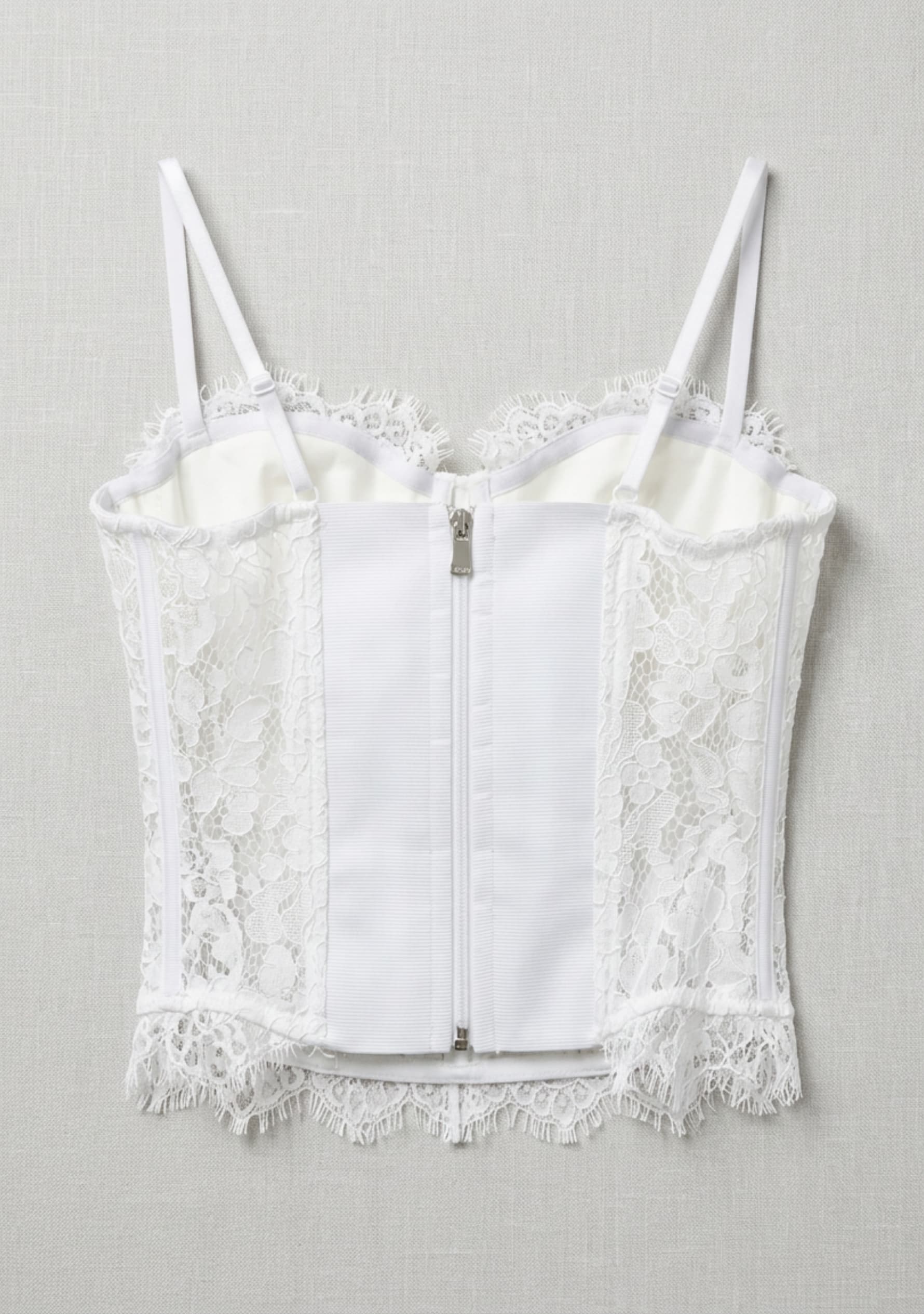 Noire Corset Top (White)