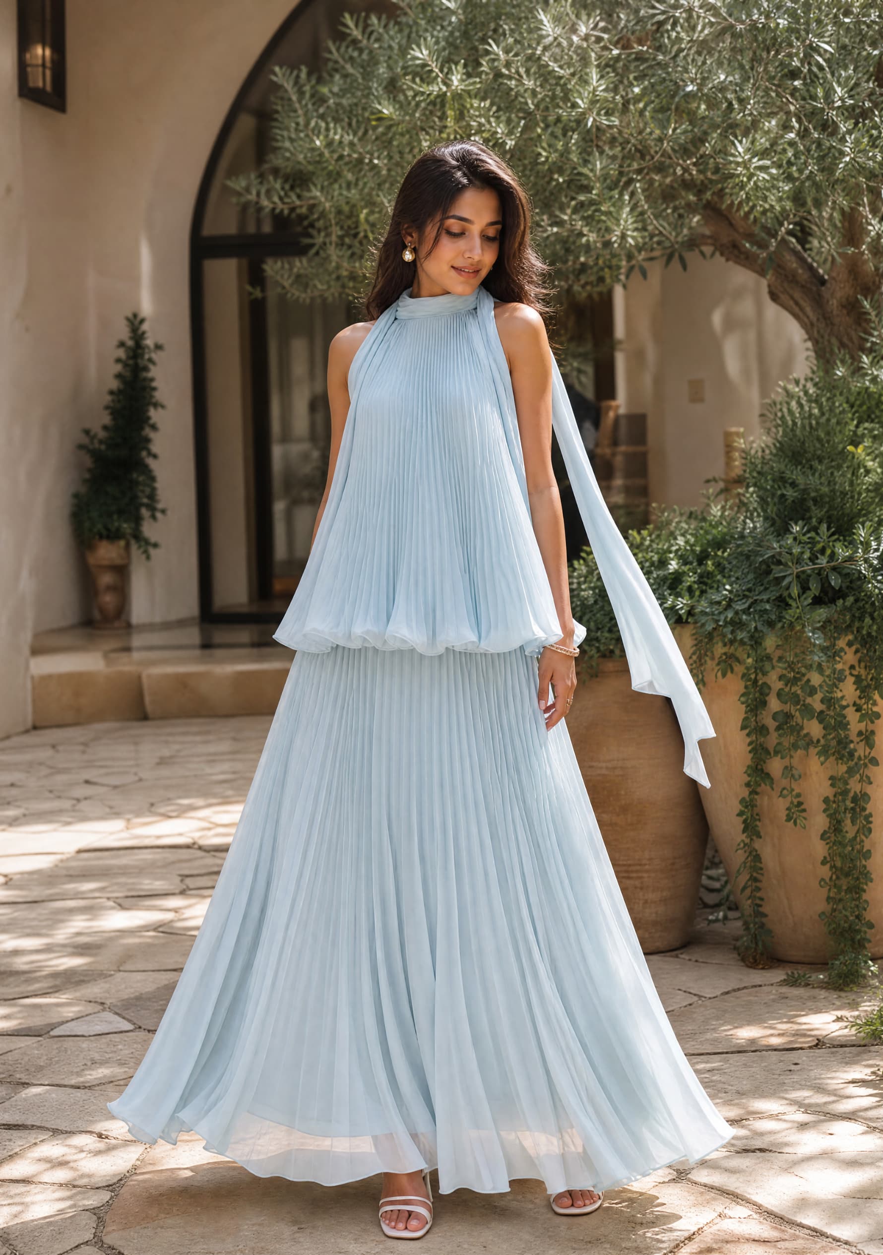 Zephyra Summer Wear (Sky Blue)