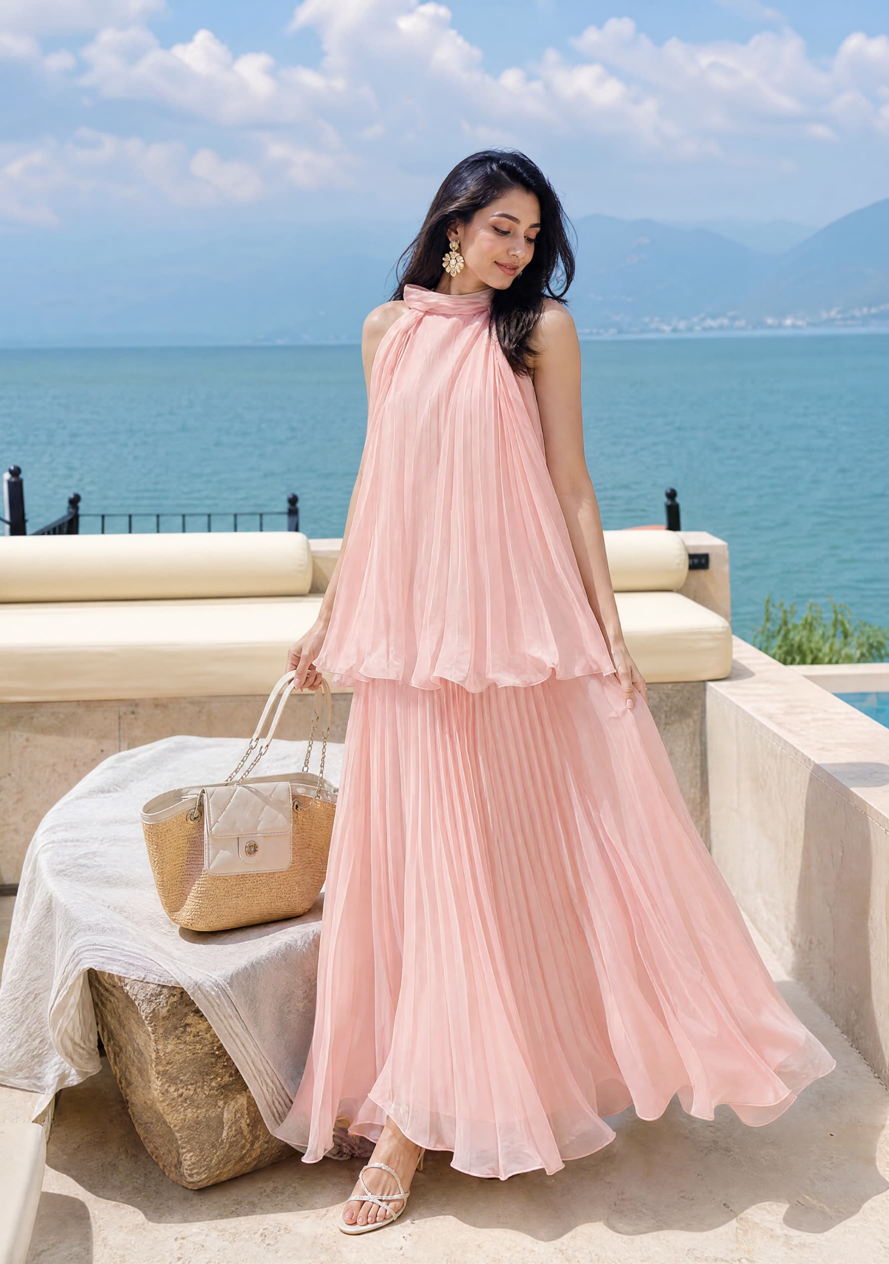 Zephyra Summer Wear (Pink)