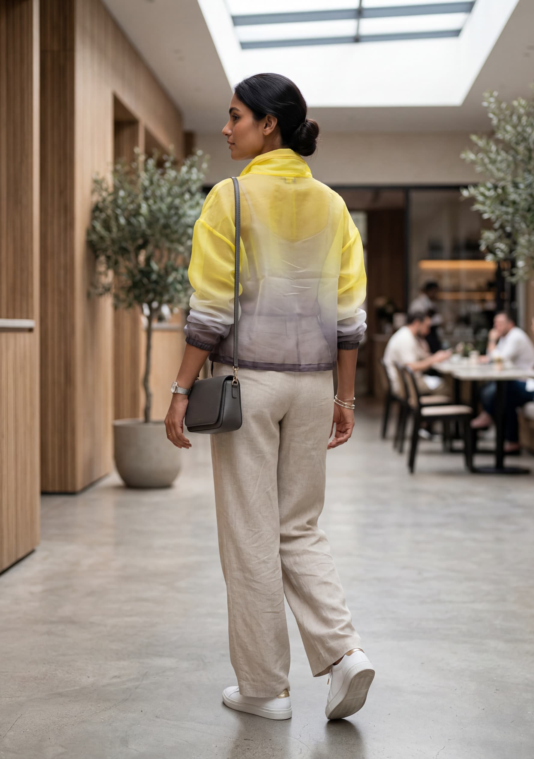 Mist Overlay Jacket (Yellow)