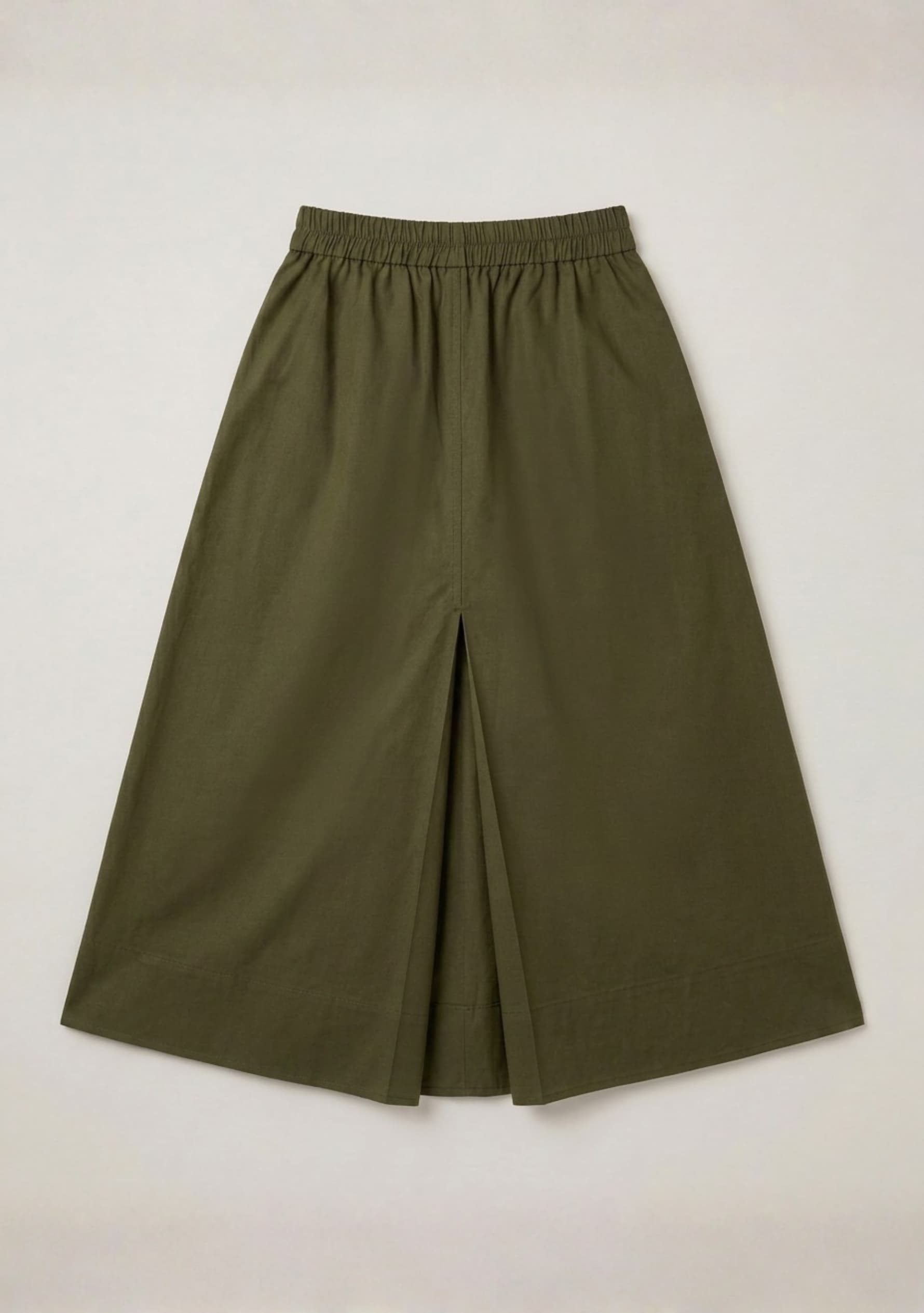 Evara Midi Skirt (Olive Green)