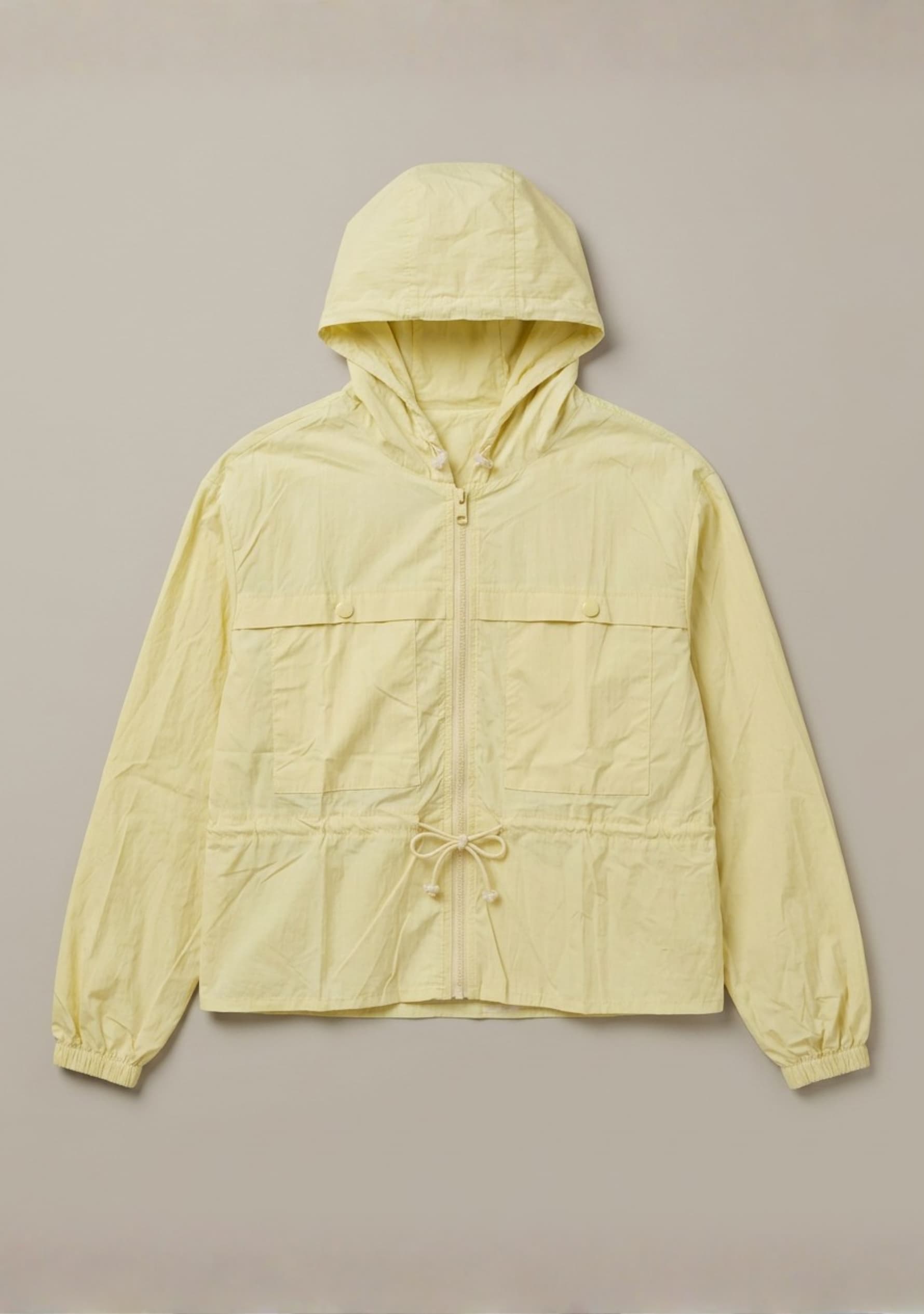 TRIPR Overlay Jacket (Pastel Yellow)
