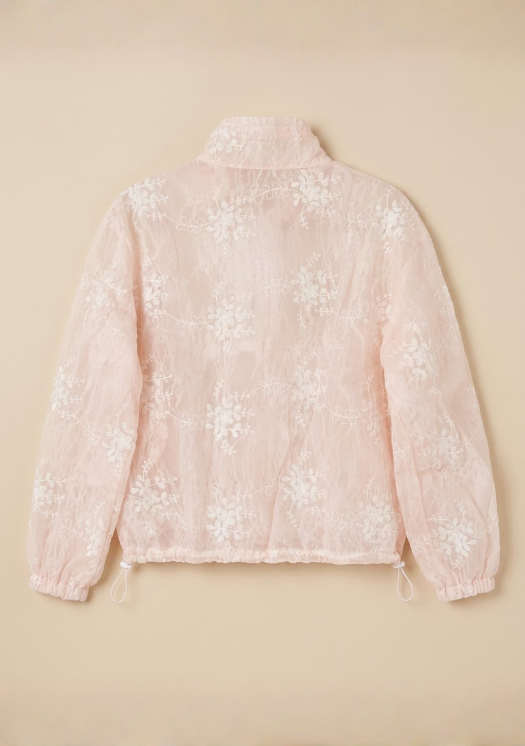 Florique Overlay Jacket (Light Pink)