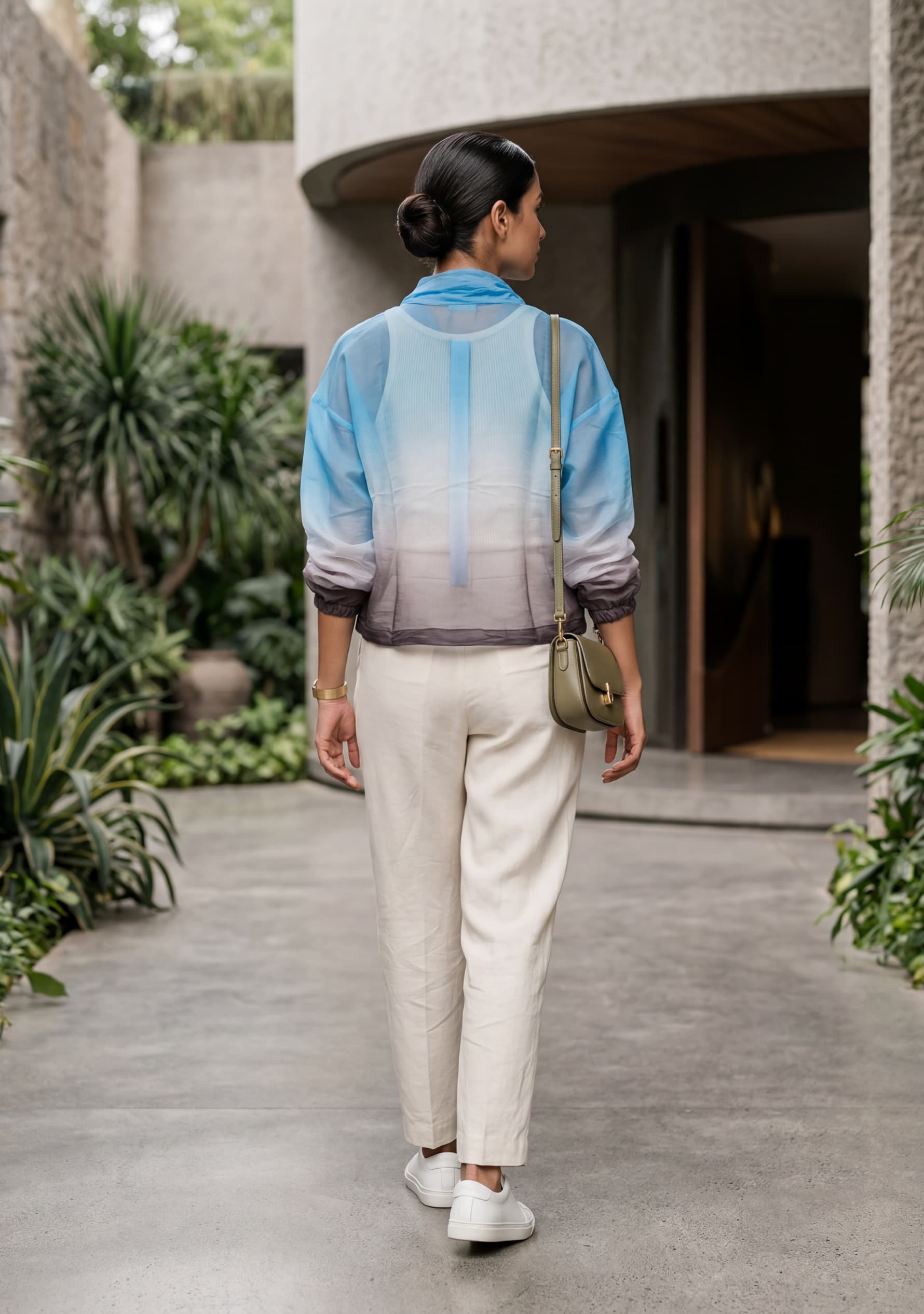Mist Overlay Jacket (Blue)