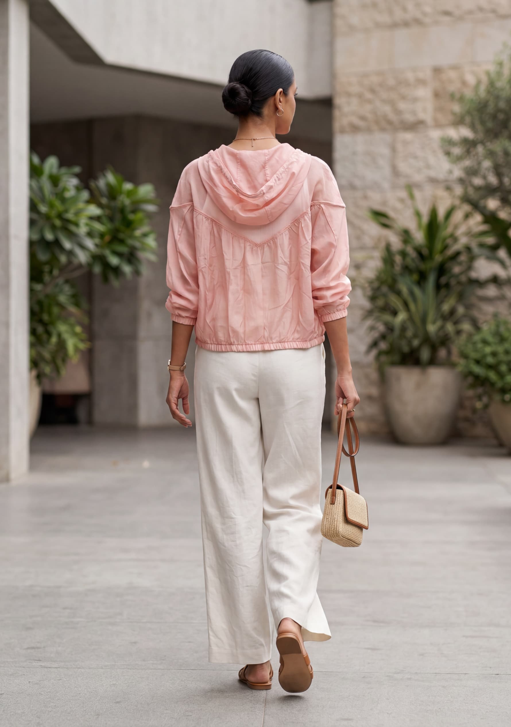 Serelle Overlay Jacket (Light Pink)