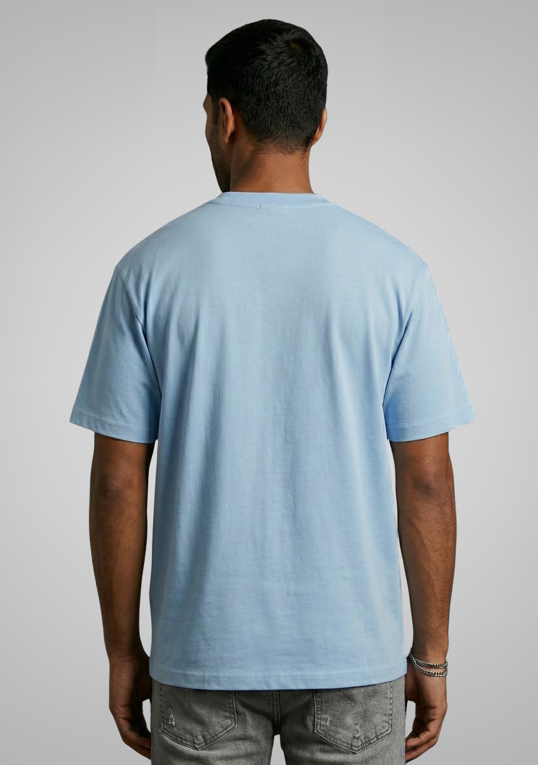 Indie Loom (Sky Blue) Oversized Fit