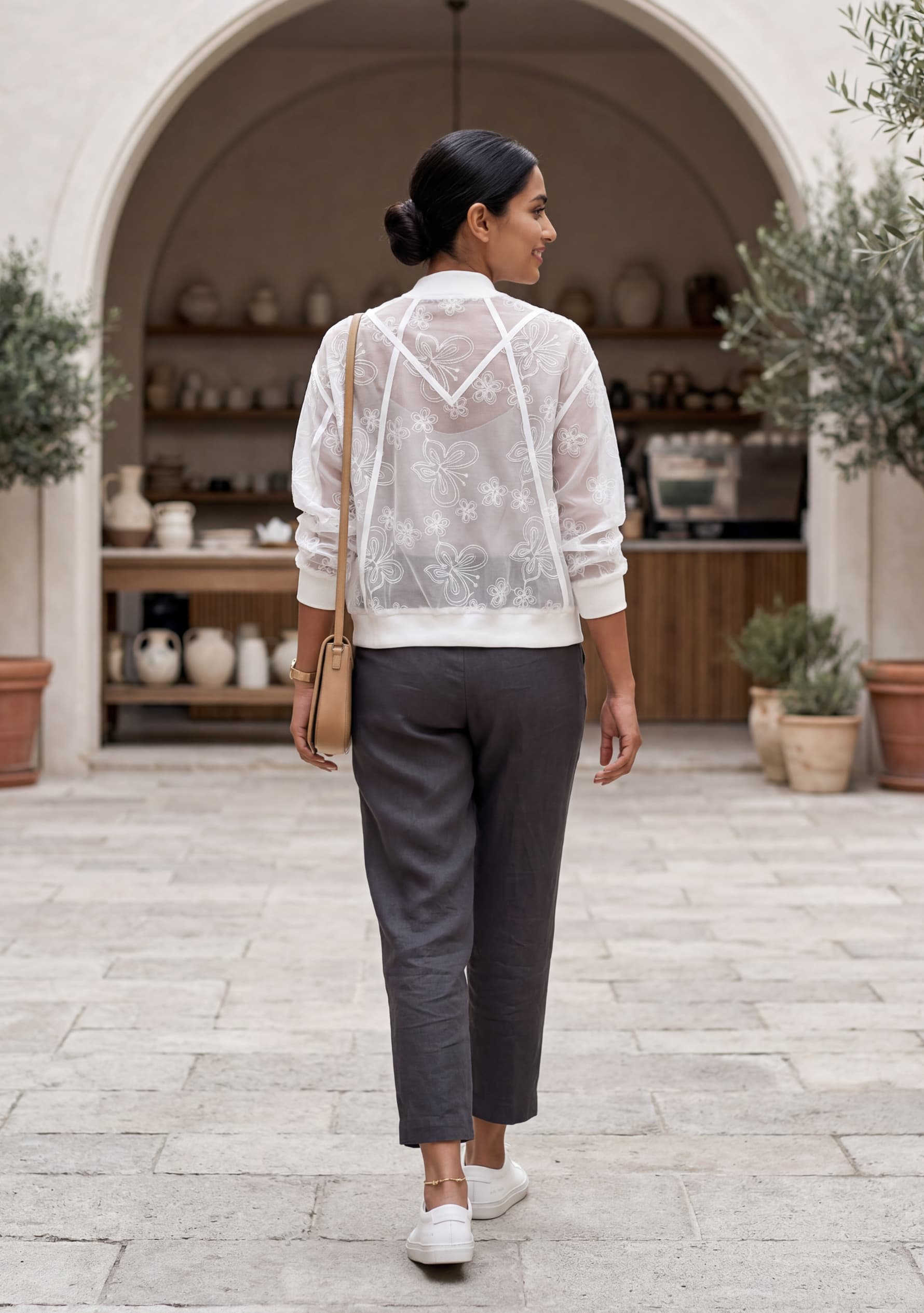 Papilio Overlay Jacket (White)