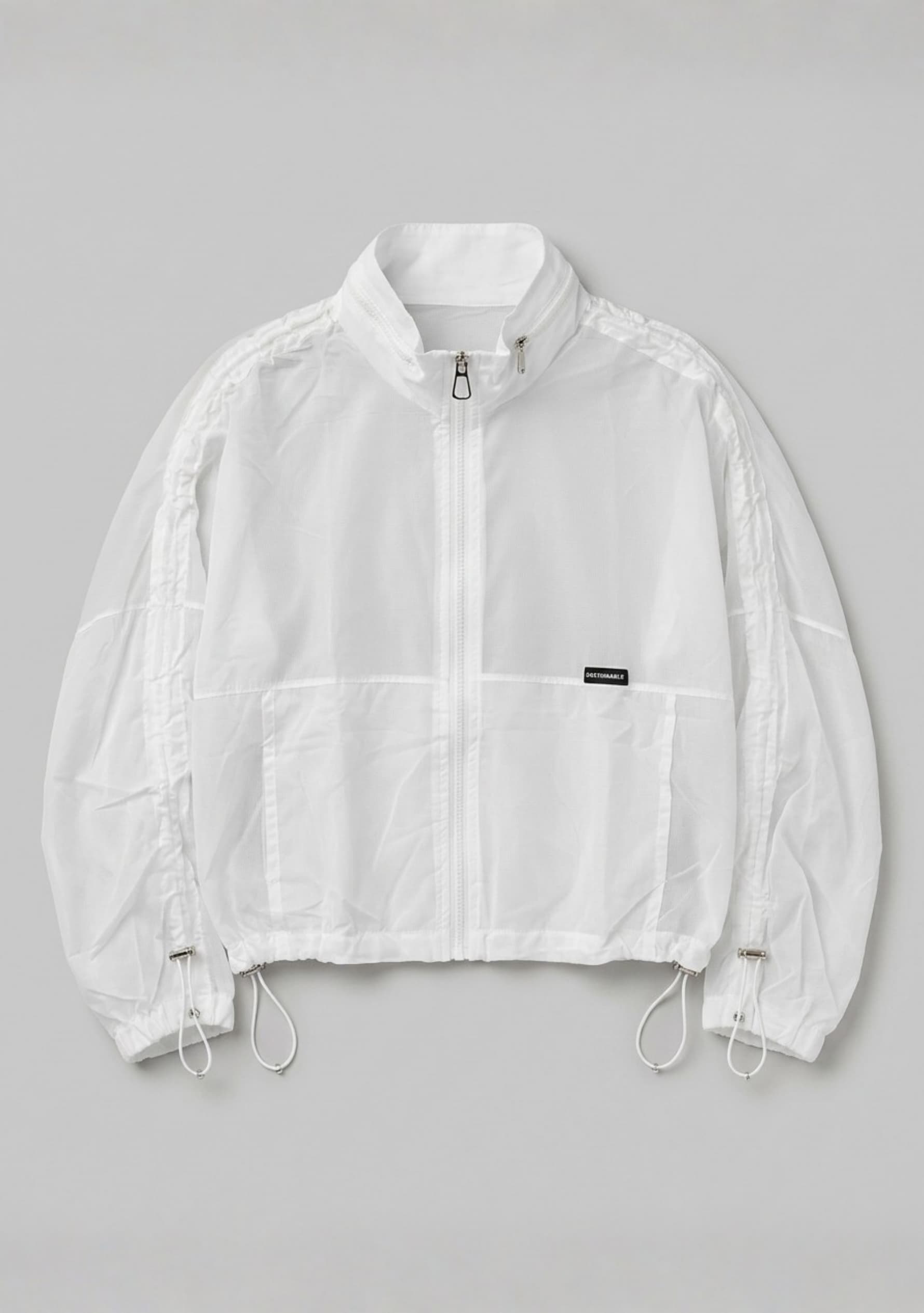 Veil Overlay Jacket (White)