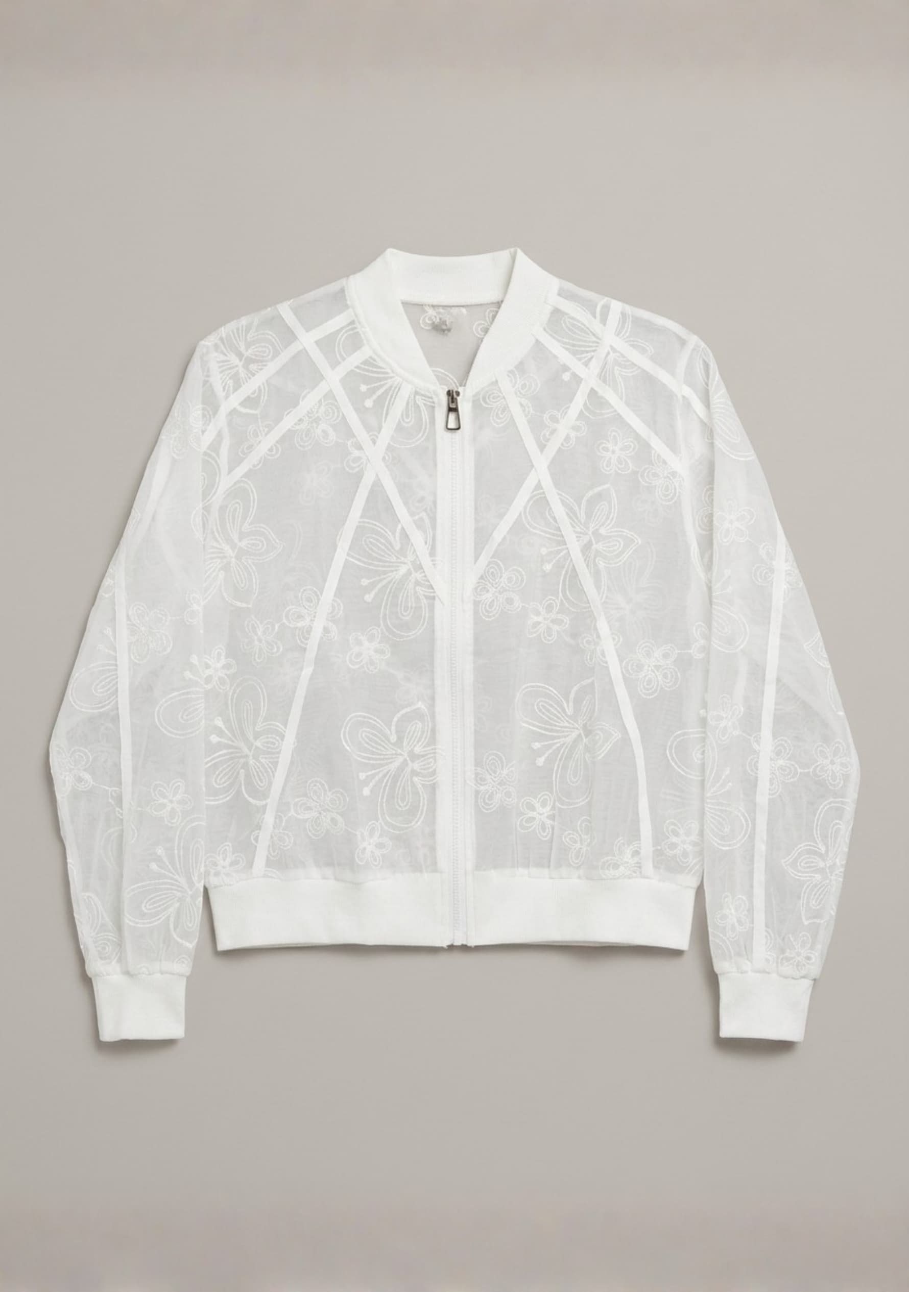 Papilio Overlay Jacket (White)