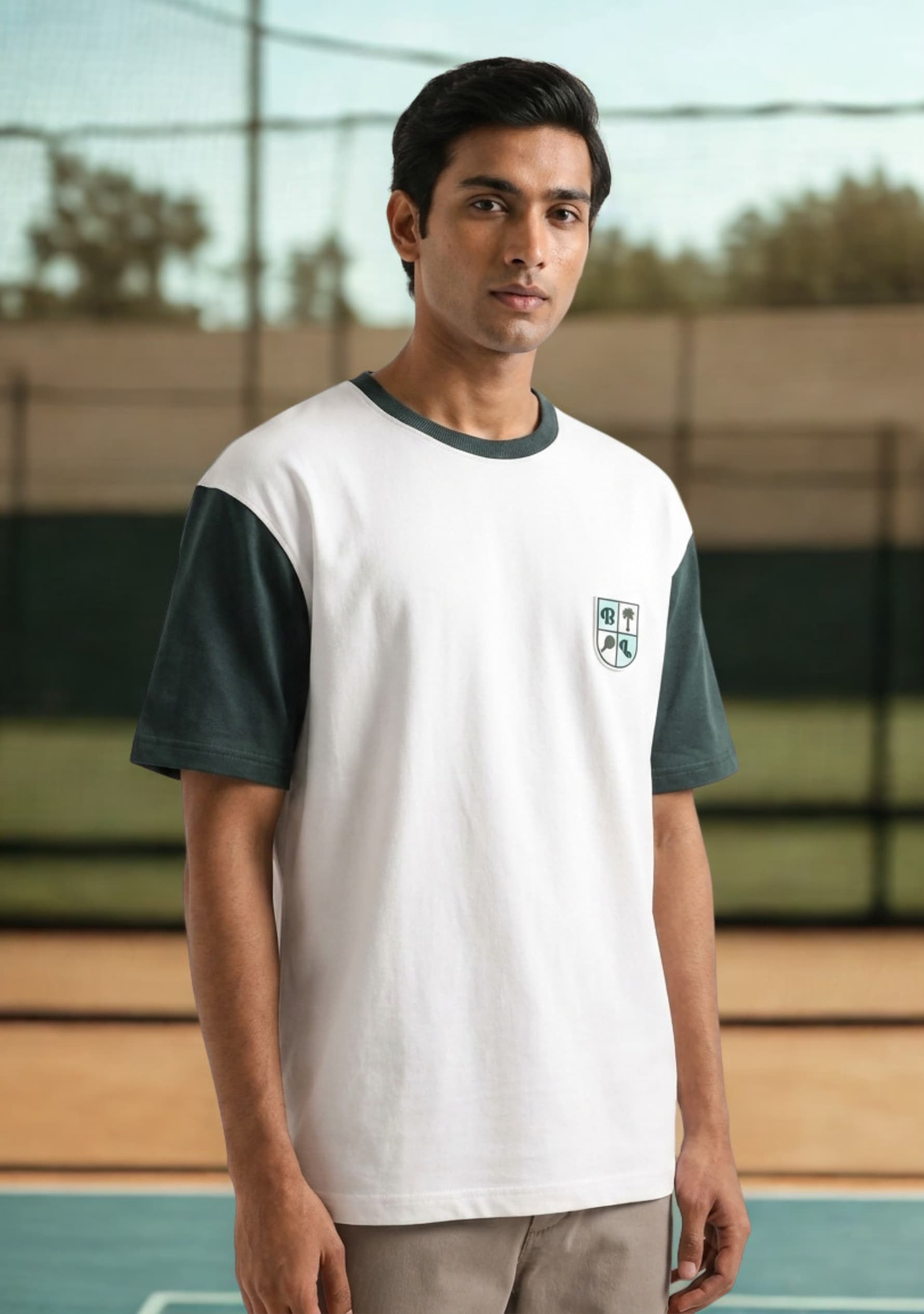 Court Society (White) Oversized Fit