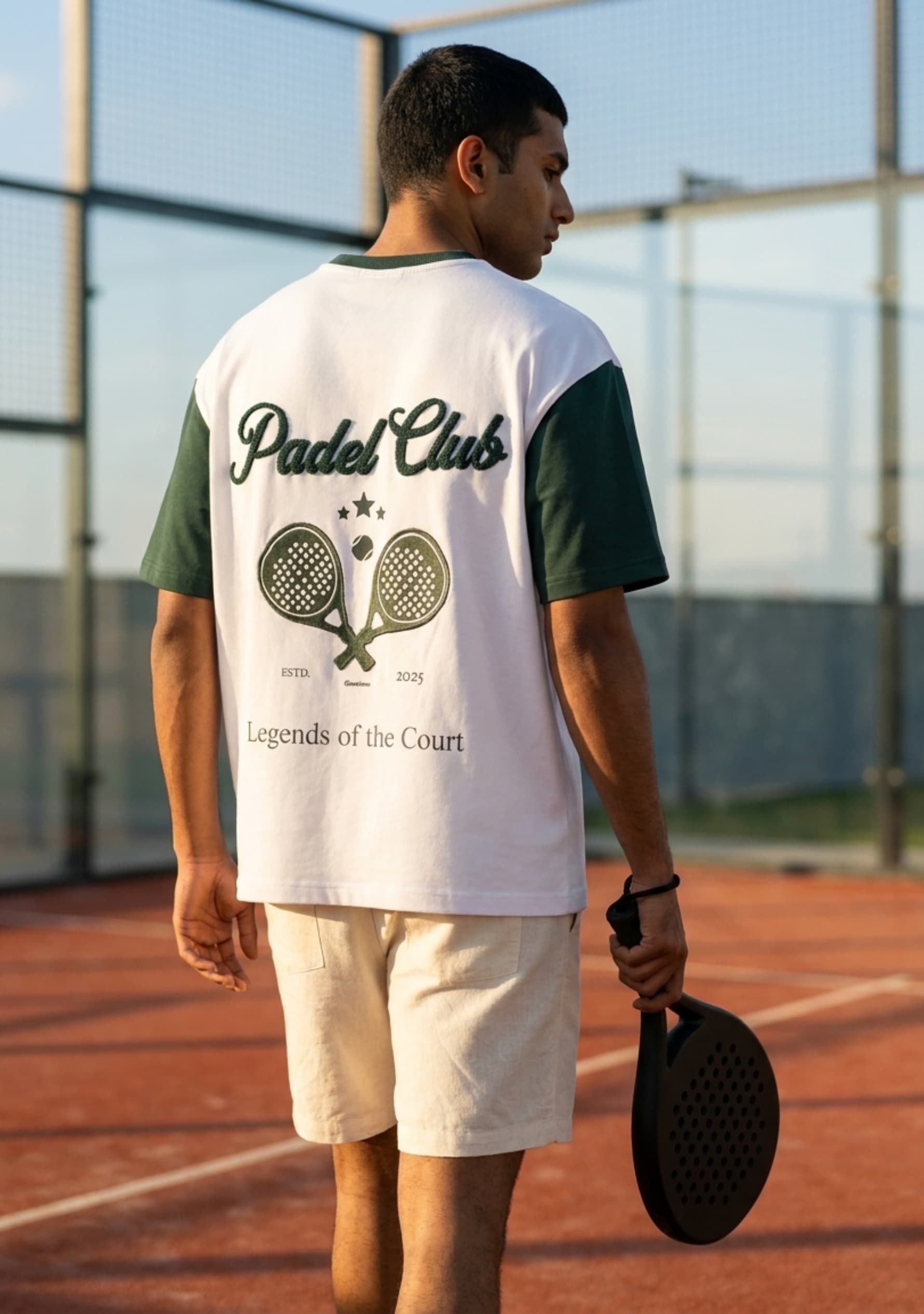 Court Society (White) Oversized Fit