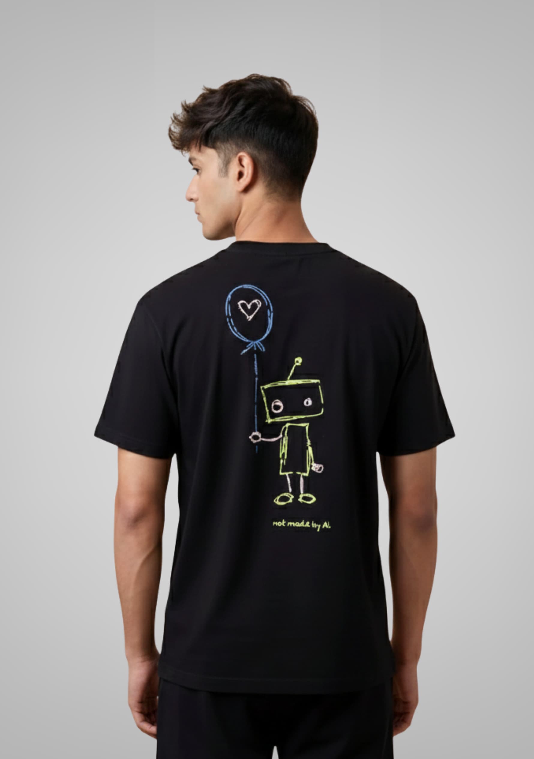 Human Core (Black) Oversized Fit