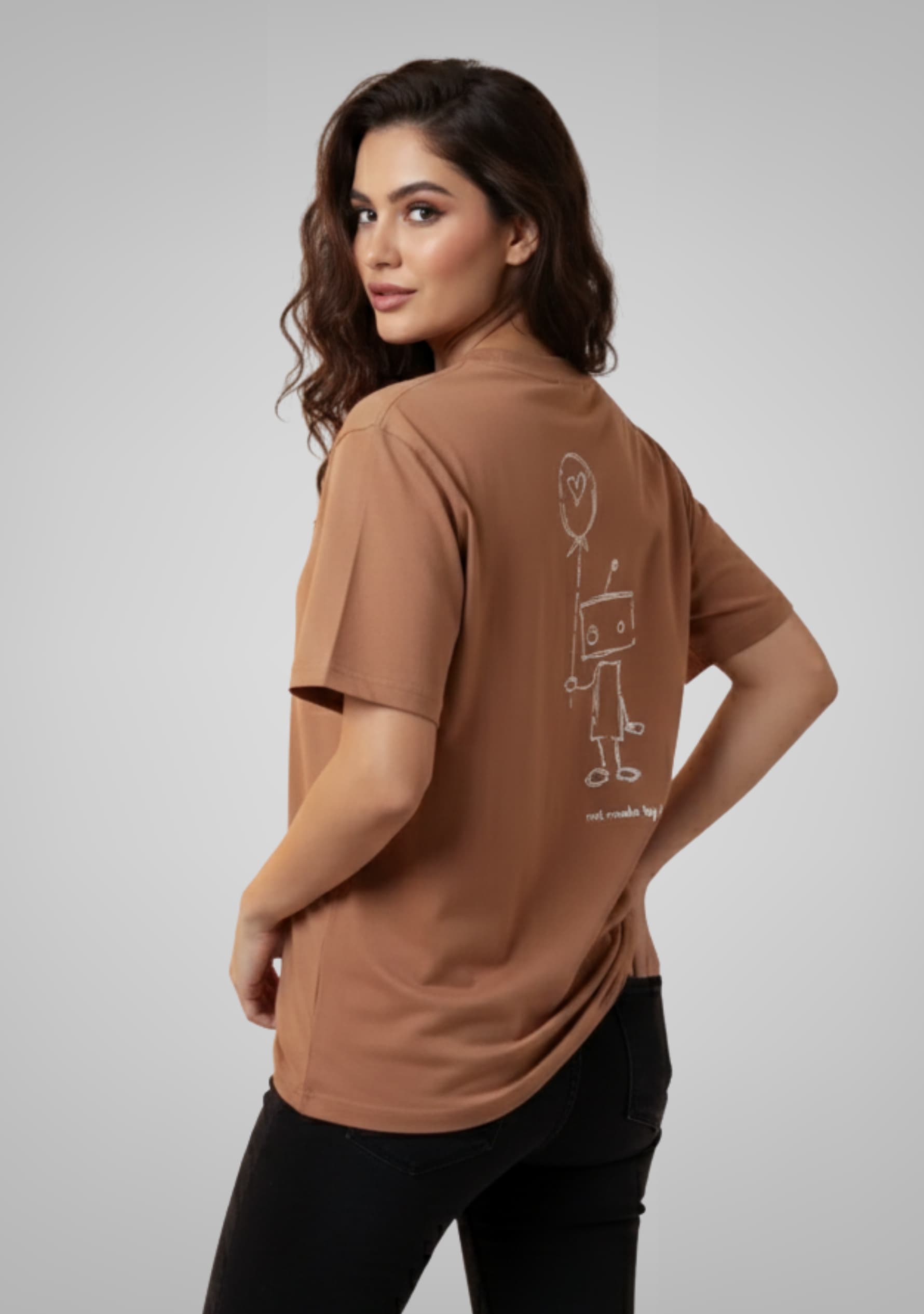 Human Core (Brown) Oversized Fit