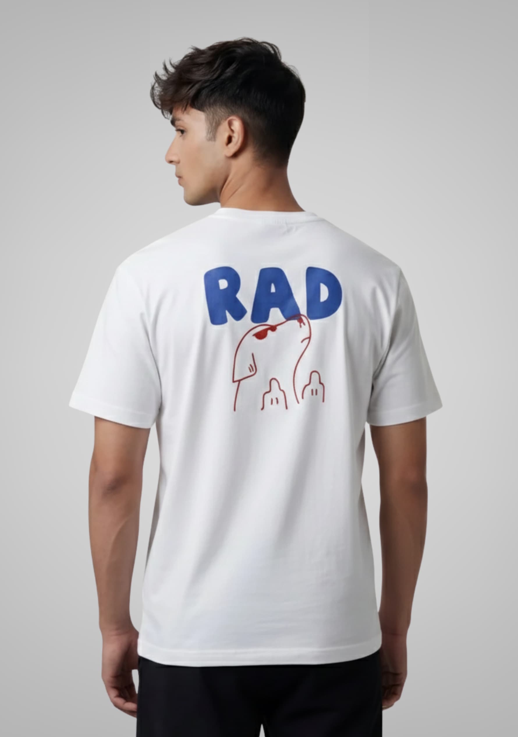 Quiet Shift (White) Oversized Fit