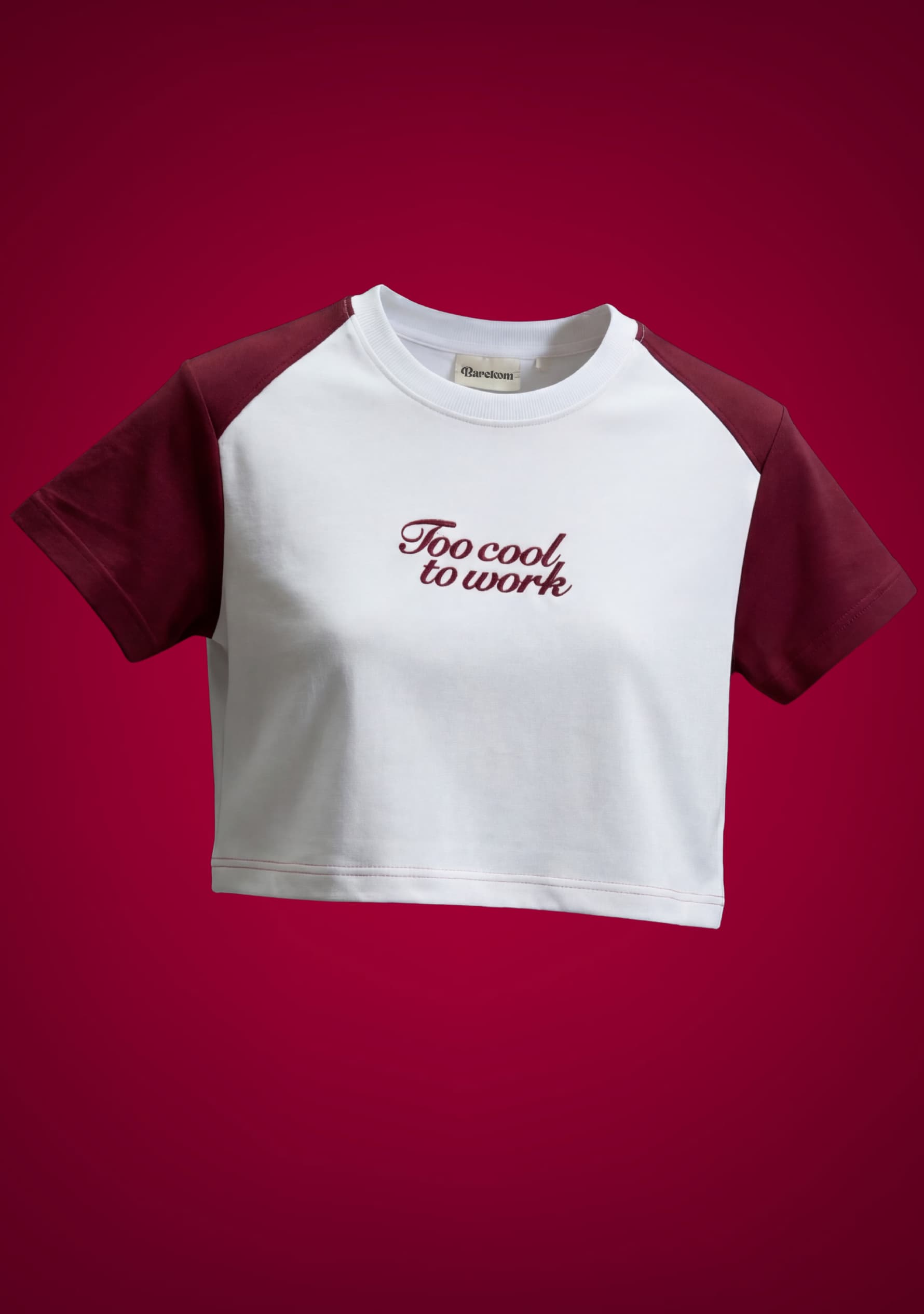 Soft Power (White) Crop Top