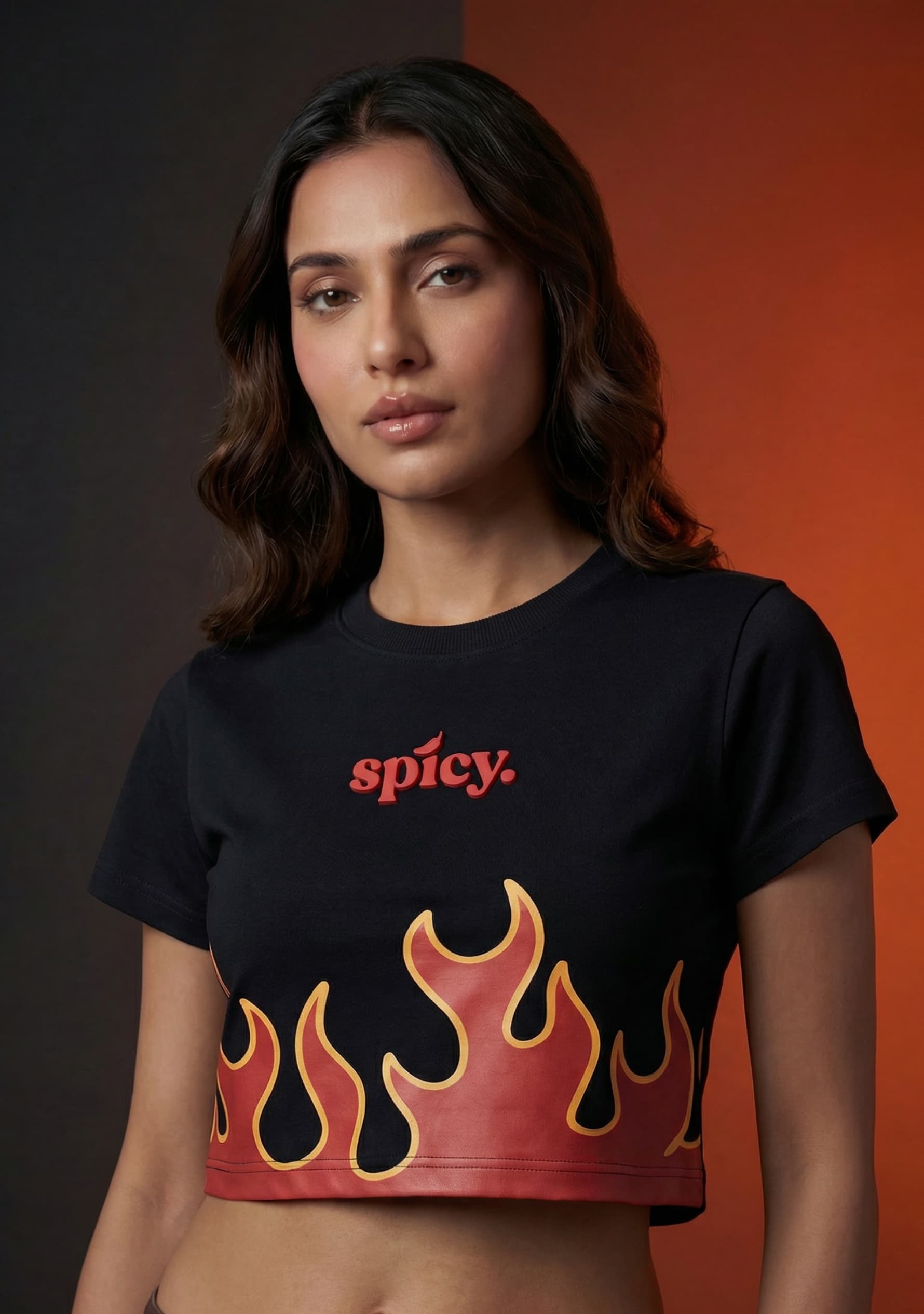 Warm Edge - Crop Top