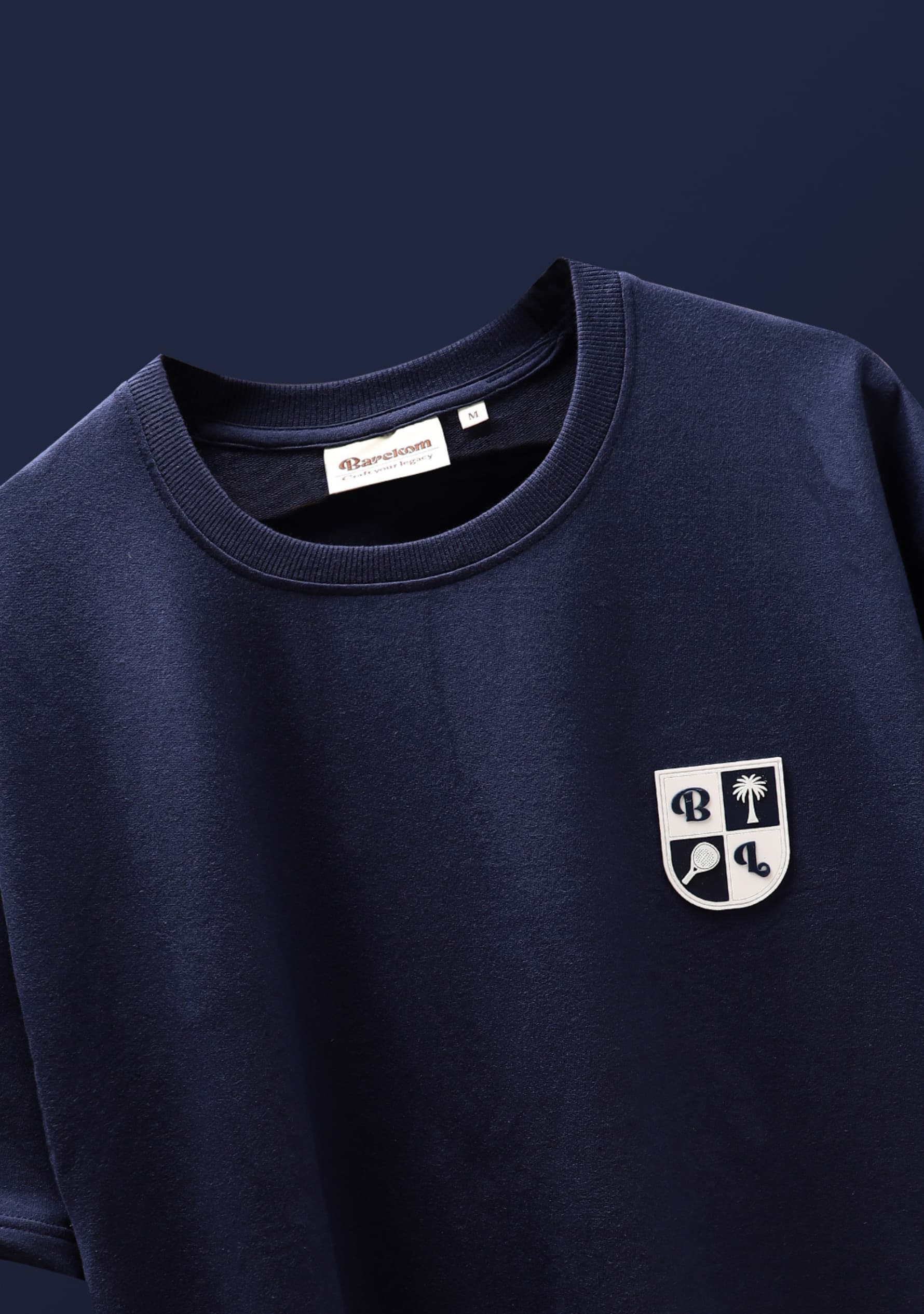 Court Society (Dark Blue) Oversized Fit